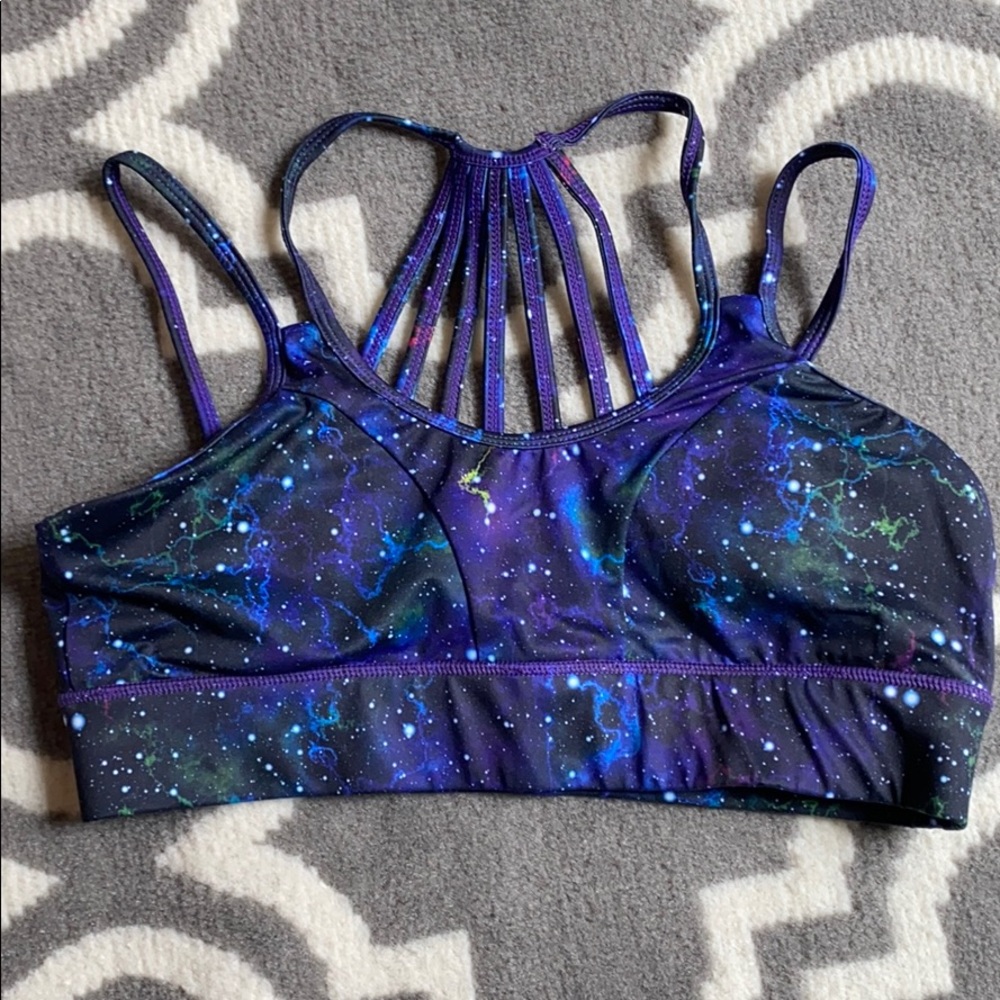CVG Galaxy Sports Bra. Retired Print. Size Large